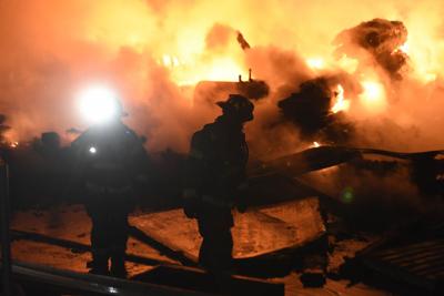 Fire at rk MILES in Montpelier