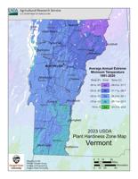 UVM Extension: Adjusting USDA plant hardiness zones